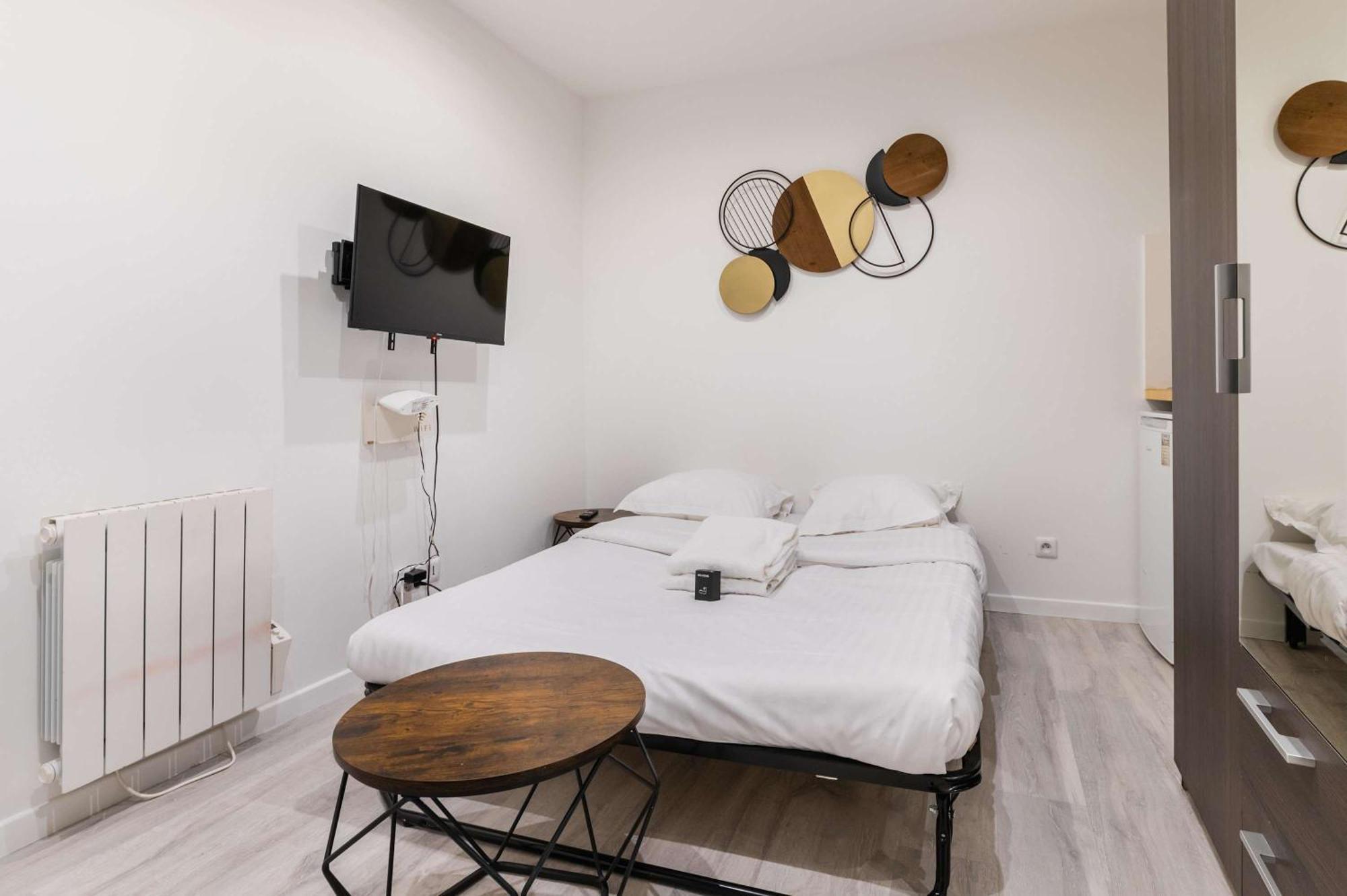 Appartement Fonctionnel Hopital Bichat - 18 - 2p - Flat-guest